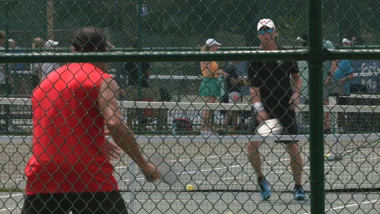 Hundreds compete in Baird pickleball tournament at E.P. Tom Sawyer State Park